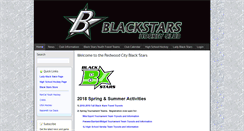 Desktop Screenshot of blackstarshockey.com